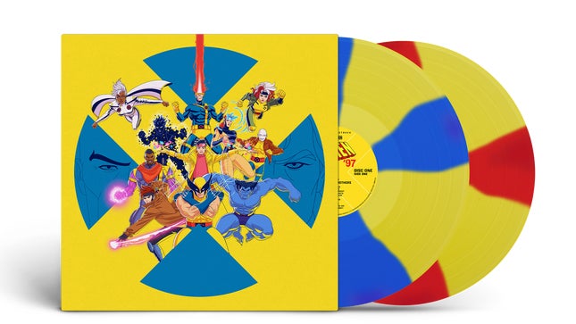 X-Men 97 soundtrack album and vinyl art.